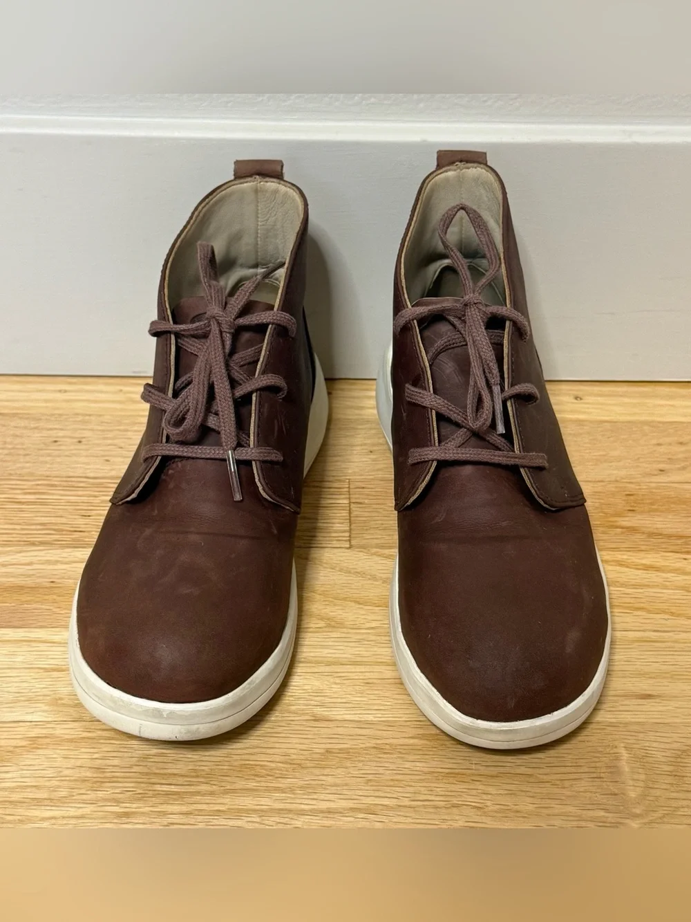 Red Wing Women 6 Zero-G Lite 2035 Mauve Steel Toe SD Work Chukka Boots Gorpcore